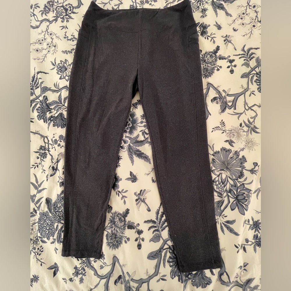 Talbots Navy and Grey Leggings